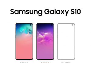 [15]Galaxy S10 Mockup PSD & Ai