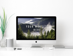 [11]Apple iMac Mockup
