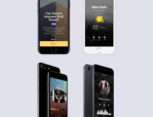 [10]Iphone 7 Mock-ups 展示模型