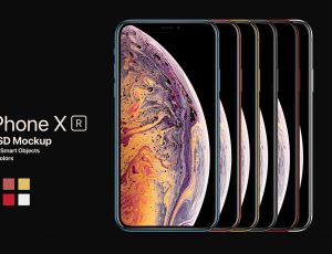 [19]iPhone XS&XR Mockup PSD