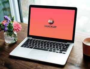 [01]笔记本电脑展示模板PSD