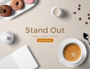 [01]食品 咖啡甜点 模板PSD