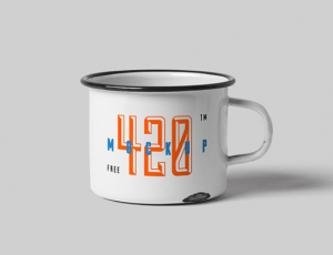 [02]搪瓷杯样机 PSD MockUp