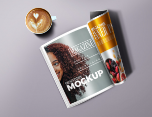 [06]杂志 Mockup PSD