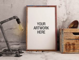 [02]质朴的海报展示模型2