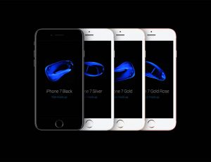 [08]iPhone 7 Psd 四色PSD展示模型