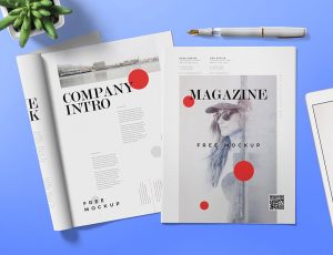 [13]杂志展示模型 Magazine MockUp