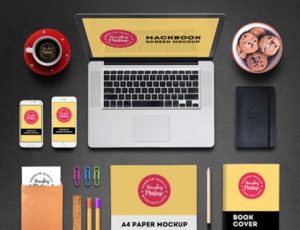 [03]非常酷的品牌标识模型PSD