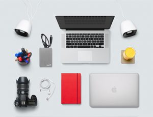 [04]设计师桌面物品PSD