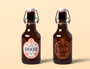 [18]啤酒瓶 Mockup PSD