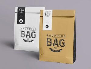 [13]纸袋Mock Up PSD