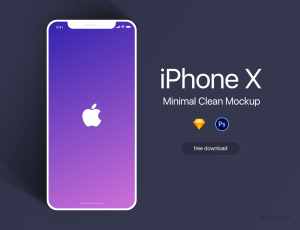 [21]简约 iPhoneX Mockup