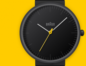 [02]Braun BN0171 手表模型 Sketch