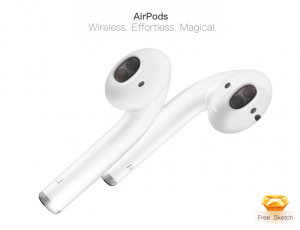 [01]Sketch绘制Airpods