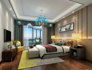 70-卧室/父母房/次卧模型/卧室效果图/3D模型