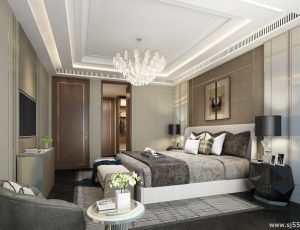 42-卧室/父母房/次卧模型/卧室效果图/3D模型