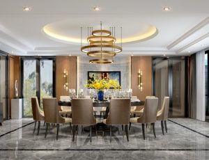 137-餐厅模型/中餐厅/西餐厅/餐吧台/3D模型