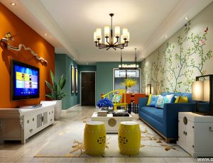 282-客厅模型/客餐厅/会客厅/起居室/3D模型