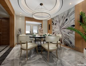 134-餐厅模型/中餐厅/西餐厅/餐吧台/3D模型