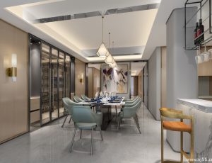 39-餐厅模型/中餐厅/西餐厅/餐吧台/3D模型