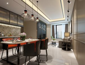 133-餐厅模型/中餐厅/西餐厅/餐吧台/3D模型