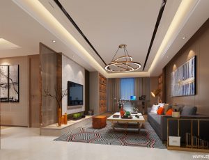 33-客厅模型/客餐厅/会客厅/起居室/3D模型