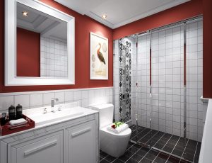 79-卫生间模型/洗手间效果图/3D模型/无水印模型/卫生间3D模型