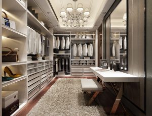 12-衣帽间3Dmax模型/材质灯光齐全/无水印