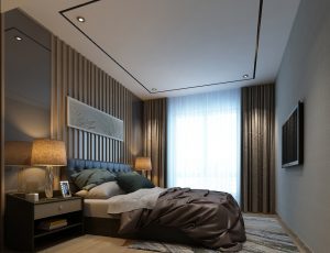 64-卧室/父母房/次卧模型/卧室效果图/3D模型