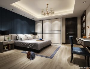 175-卧室/父母房/次卧模型/卧室效果图/3D模型