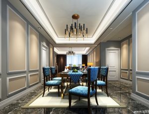 45-餐厅模型/中餐厅/西餐厅/餐吧台/3D模型