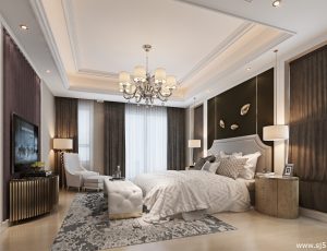 161-卧室/父母房/次卧模型/卧室效果图/3D模型