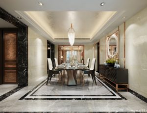 54-餐厅模型/中餐厅/西餐厅/餐吧台/3D模型