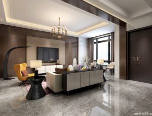 66-客厅模型/客餐厅/会客厅/起居室/3D模型