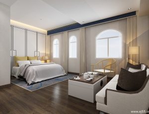 265-卧室/父母房/次卧模型/卧室效果图/3D模型