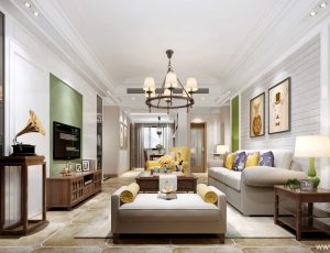 87-客厅模型/客餐厅/会客厅/起居室/3D模型