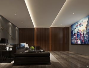 29-娱乐/茶室/影音室模型/影音室效果图/3D模型/茶室模型/娱乐室3D模型