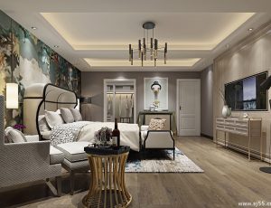 26-卧室/父母房/次卧模型/卧室效果图/3D模型