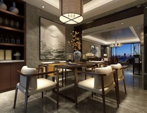 23-餐厅模型/中餐厅/西餐厅/餐吧台/3D模型