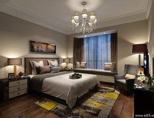 144-卧室/父母房/次卧模型/卧室效果图/3D模型