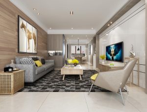 192-客厅模型/客餐厅/会客厅/起居室/3D模型