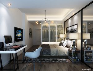 131-卧室/父母房/次卧模型/卧室效果图/3D模型