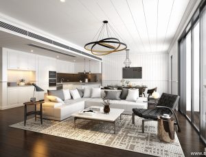 475-客厅模型/客餐厅/会客厅/起居室/3D模型