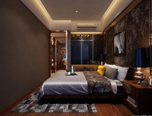 186-卧室/父母房/次卧模型/卧室效果图/3D模型