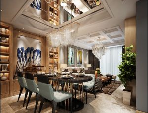 95-客厅模型/客餐厅/会客厅/起居室/3D模型