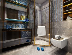 64-卫生间模型/洗手间效果图/3D模型/无水印模型/卫生间3D模型