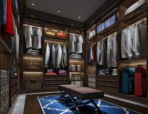 15-衣帽间3Dmax模型/材质灯光齐全/无水印