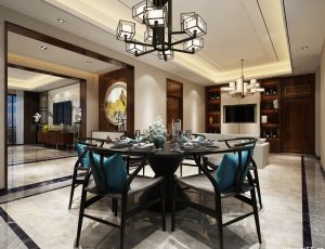 60-餐厅模型/中餐厅/西餐厅/餐吧台/3D模型