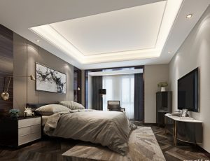 300-卧室/父母房/次卧模型/卧室效果图/3D模型