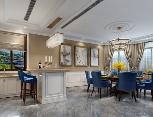 83-餐厅模型/中餐厅/西餐厅/餐吧台/3D模型